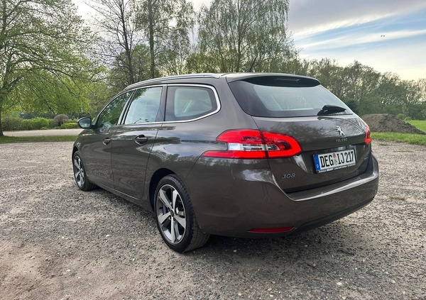 Peugeot 308 cena 29900 przebieg: 285500, rok produkcji 2016 z Rydułtowy małe 92